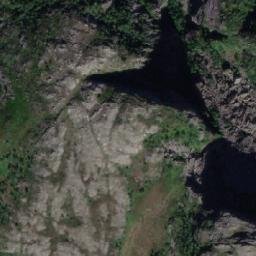 Satellite imagery of cairn, NO