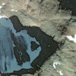 Satellite imagery of Shustahini Mountain, CA
