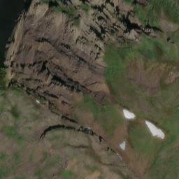 Satellite imagery of King Salmon Mountain, CA