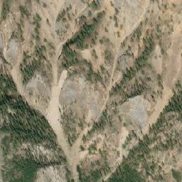 Satellite imagery of Terminus Mountain, CA