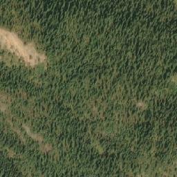 Satellite imagery of Gataga Mountain, CA