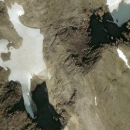 Satellite imagery of Mount Strong, CA