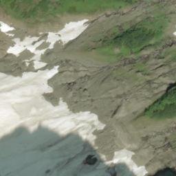 Satellite imagery of Mount Strong, CA