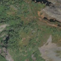 Satellite imagery of Mount Ericksen, CA