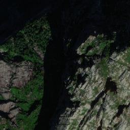 Satellite imagery of cairn, NO