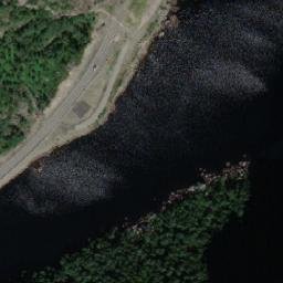 Satellite imagery of cairn, NO