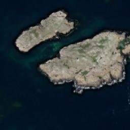 Satellite imagery of cairn, NO