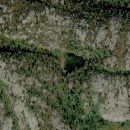 Satellite imagery of cairn, NO