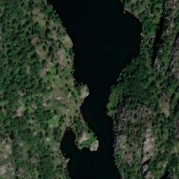 Satellite imagery of cairn, NO