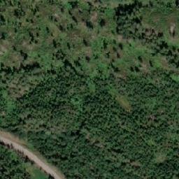 Satellite imagery of Poddetjønnfjellane, NO