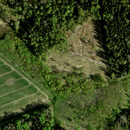 Satellite imagery of cairn, EE