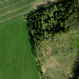 Satellite imagery of cairn, EE