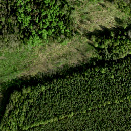 Satellite imagery of cairn, EE