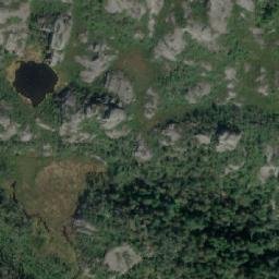 Satellite imagery of cairn, NO