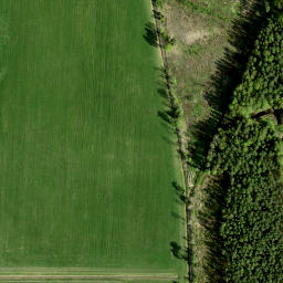Satellite imagery of cairn, EE