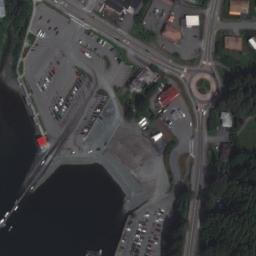 Satellite imagery of TAYLORS PIER LIGHT — NGS UV1494 — Juneau, US, US