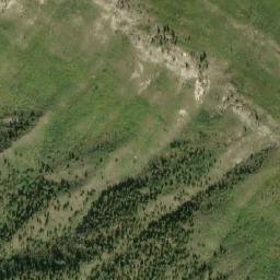 Satellite imagery of North Bastion Mountain, CA