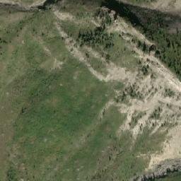 Satellite imagery of North Bastion Mountain, CA