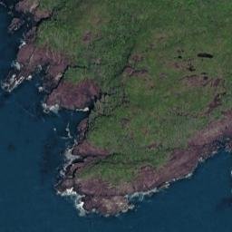 Satellite imagery of Astrolabe Point, US