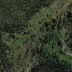 Satellite imagery of Gataga Ranges, CA