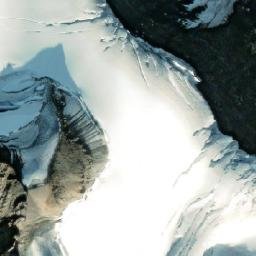Satellite imagery of Caen Mountain, CA