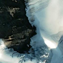 Satellite imagery of Caen Mountain, CA
