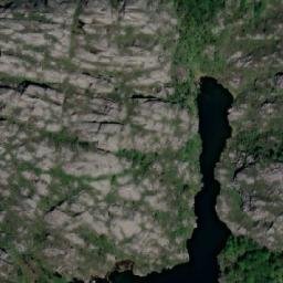 Satellite imagery of cairn, NO
