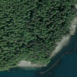 Satellite imagery of Iceberg Point, US
