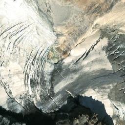 Satellite imagery of Quebec Citadel Peak, CA