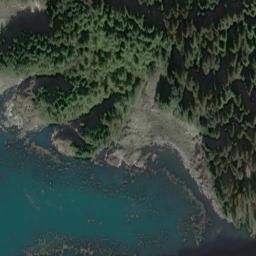 Satellite imagery of Polka Peninsula, US