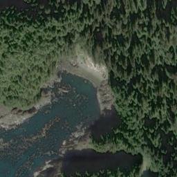 Satellite imagery of Polka Peninsula, US