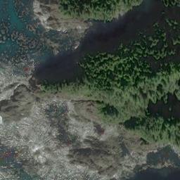 Satellite imagery of Polka Peninsula, US