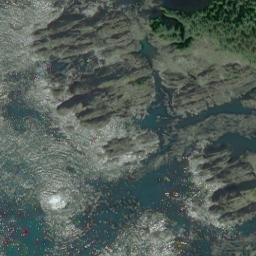 Satellite imagery of Cape Spencer, US