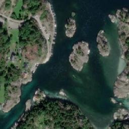 Satellite imagery of Saueskjærane, NO