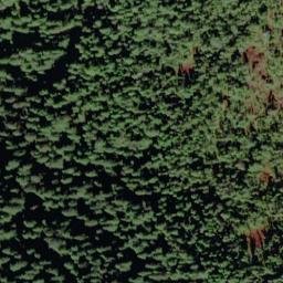 Satellite imagery of Inian Peninsula, US