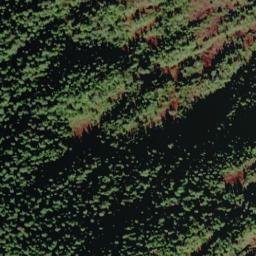 Satellite imagery of Inian Peninsula, US