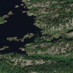 Satellite imagery of cairn, NO