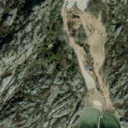 Satellite imagery of cairn, SE