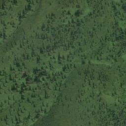 Satellite imagery of Little Sisters Mountain, CA