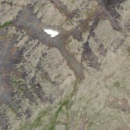 Satellite imagery of Thatue Mountain, CA