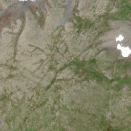 Satellite imagery of Thatue Mountain, CA