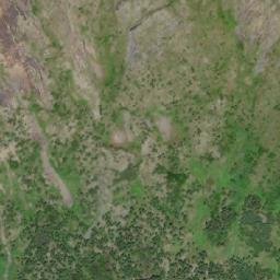Satellite imagery of Thatue Mountain, CA