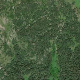 Satellite imagery of Thatue Mountain, CA