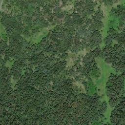 Satellite imagery of Thatue Mountain, CA