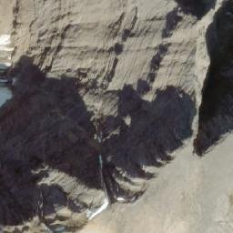 Satellite imagery of Dryas Peak, CA
