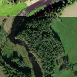 Satellite imagery of Pietraga Sarkanās Klintis, LV