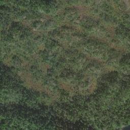 Satellite imagery of Point Razbitie, US