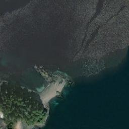 Satellite imagery of Point Razbitie, US