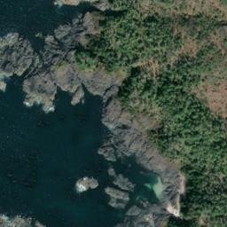 Satellite imagery of Point Dougherty, US
