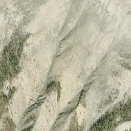 Satellite imagery of Sleeping Chief Mountain, CA